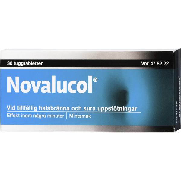 Novalucol® Tuggtablett Blister, 30tabletter