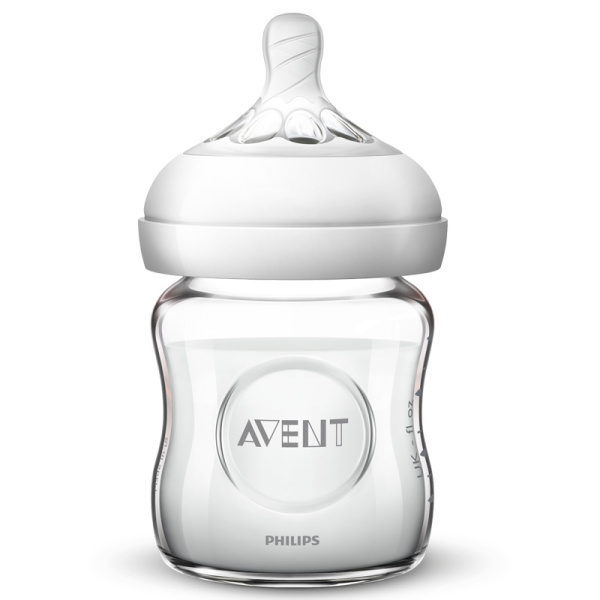 Philips Avent Nappflaska Glas Natural 120 ml