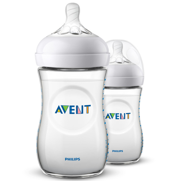 Philips Avent Nappflaska Natural Duo-pack