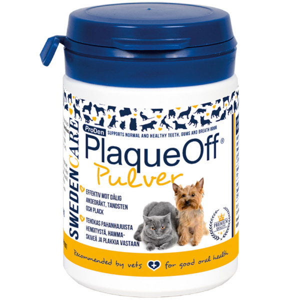 PlaqueOff Pulver Hund/Katt 180 g
