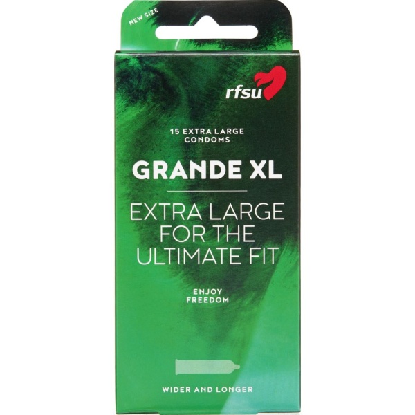 RFSU Extra Rymliga Kondomer 15 st