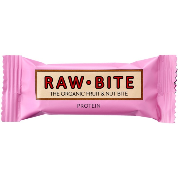 Raw Bite Frukt & Nötbar Protein 50 g