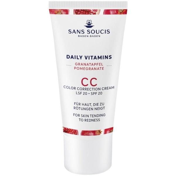 Sans Soucis Daily Vitamins CC Cream SPF20 Skin With Redness 40 ml