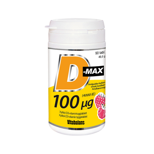 Vitabalans D-Max 100 μg 90 tuggtabletter