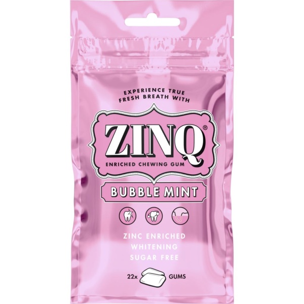 Zinq Bubblemint Tuggummi 31.5 g