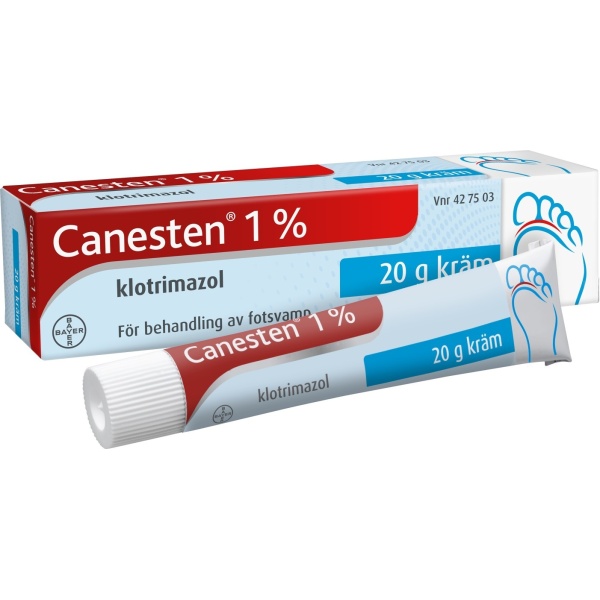 Canesten, kräm 1 % 20 g