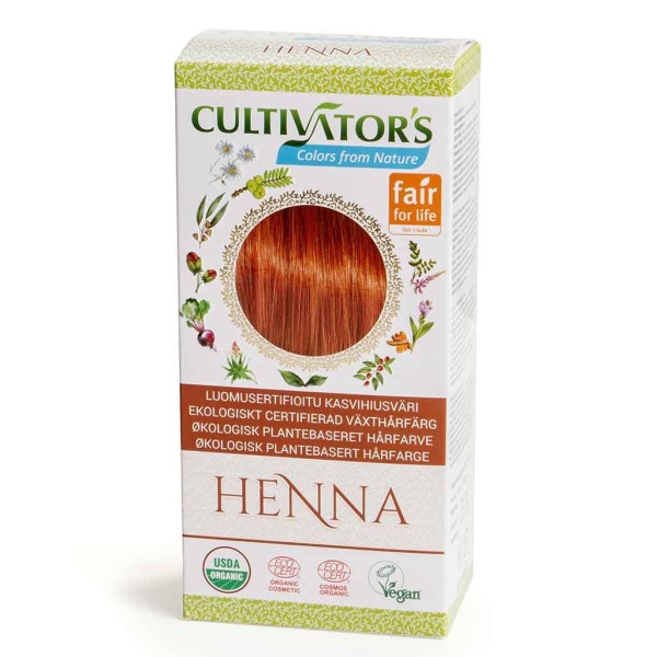 Cultivator's Hair Color - Henna 1 st