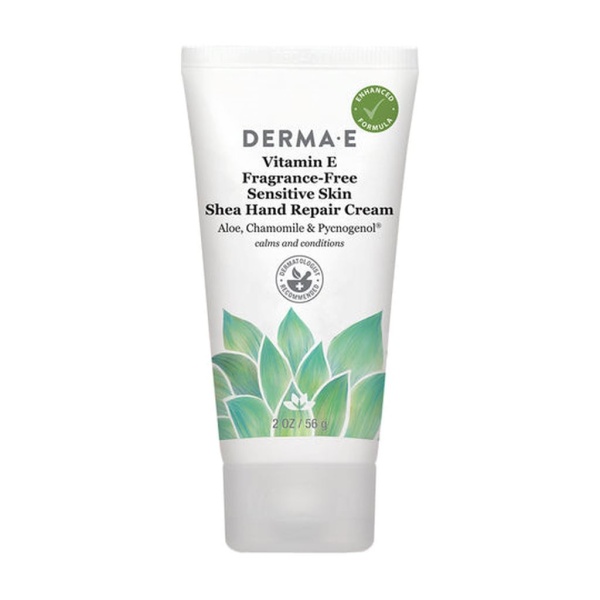 Derma E Fragrance-Free Sensitive Shea Hand Repair Cream 56 g
