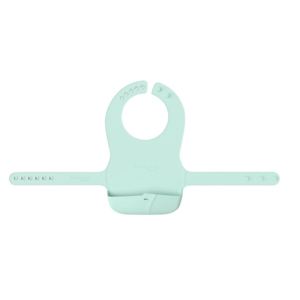 Everyday Baby Haklapp Silikon Med Bälte Mint Green
