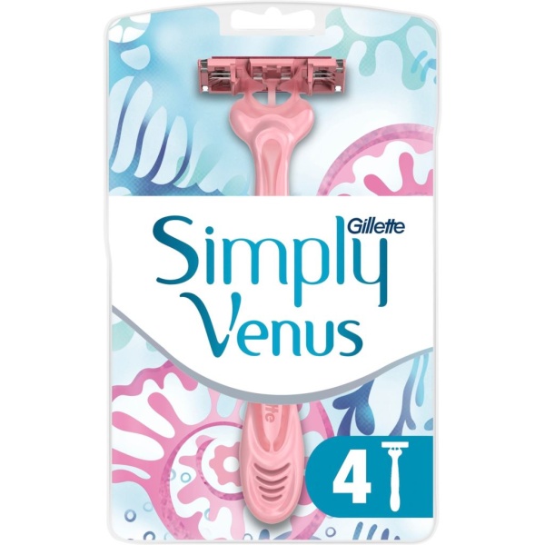 Gillette Simply Venus Engångsrakhyvlar 4 st