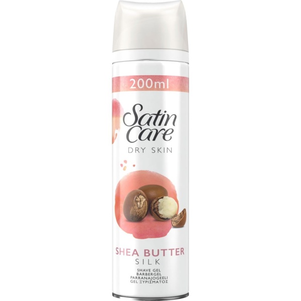 Gillette Venus Satin Care Dry Skin Shea Butter Silk Rakgel 200 ml