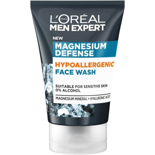 L'Oréal Paris Men Expert Magnesium Defence Hypoallergenic Face Wash 100 ml