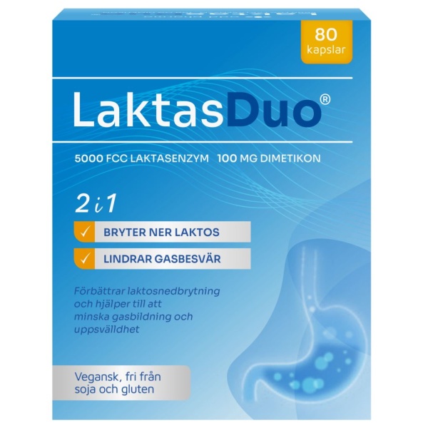 LaktasDuo 80 kapslar