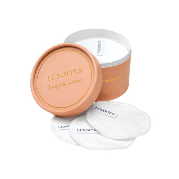 Leonites Pure Premium Organic Reusable Rounds 14 st