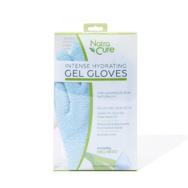 NatraCure Spa Gloves Aqua 1 par