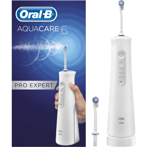 Oral-B AquaCare 6 Pro Expert Water Flosser Oxyjet-Teknik 1 st