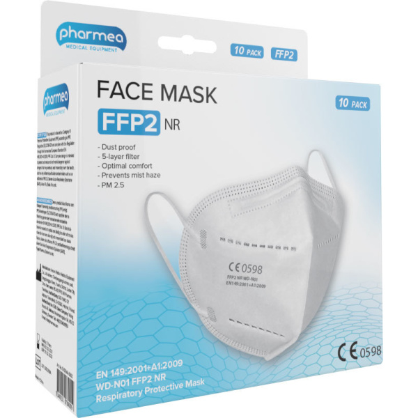 Pharmea Andningskydd FFP2 NR Mask, 10 st