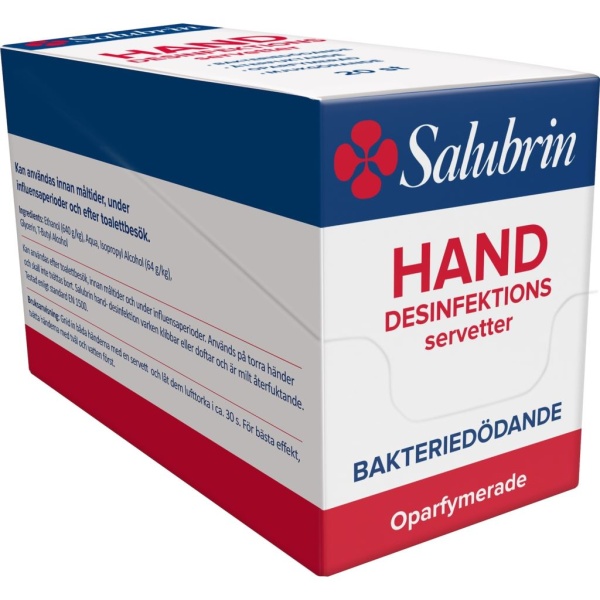 Salubrin Handdesinfektion Servetter 20 st