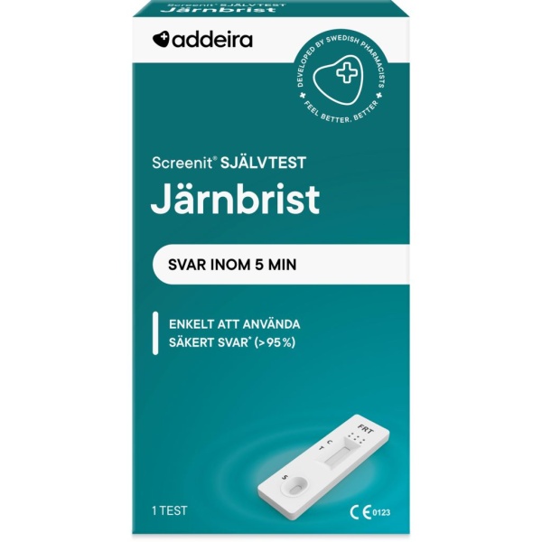 Screenit Självtest Järn 1 st