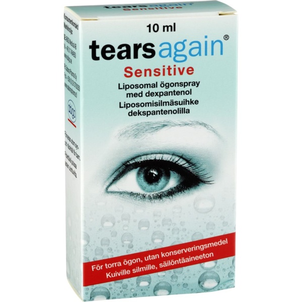Tearsagain Sensitive Liposamal Ögonspray 10 ml