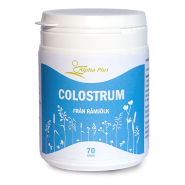 Alpha Plus Colostrum 70 g pulver