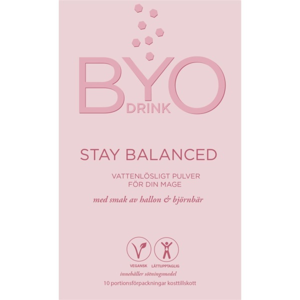 BYO Drink Stay Balanced 10 portionsopåsar