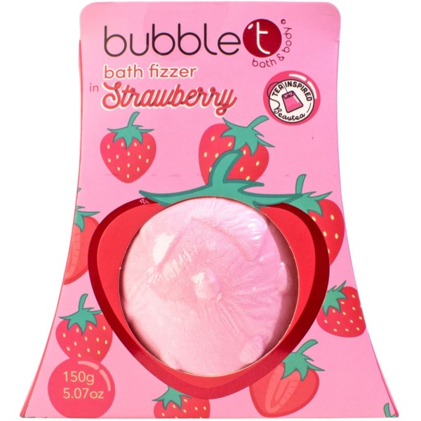 BubbleT Fruitea Strawberry Bath Fizzer 150 g