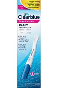 Clearblue Early Detection graviditetstest 1 st