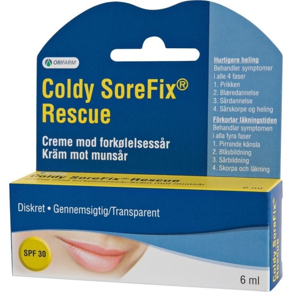 Coldy Sorefix Rescue 6 ml