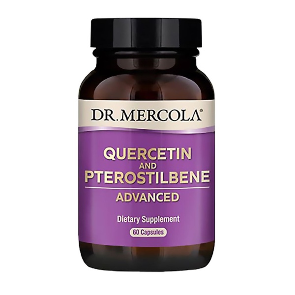 DR.MERCOLA Quercetin & Pterostilben 60 kapslar