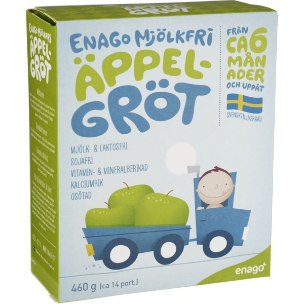 EnaGo Mjölkfri Äppelgröt 460 g