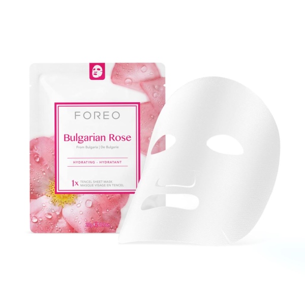 FOREO Farm To Face Sheet Mask Bulgarian Rose 3 st