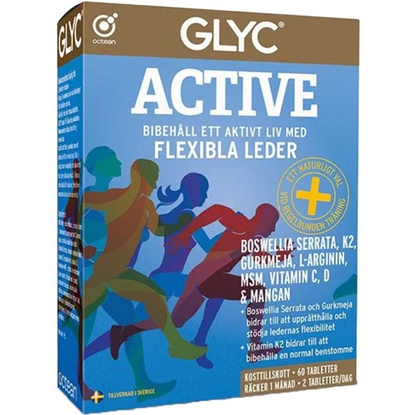 GLYC Active 60 tabletter