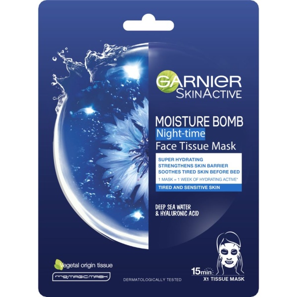 Garnier Night Tissue Mask 15 st