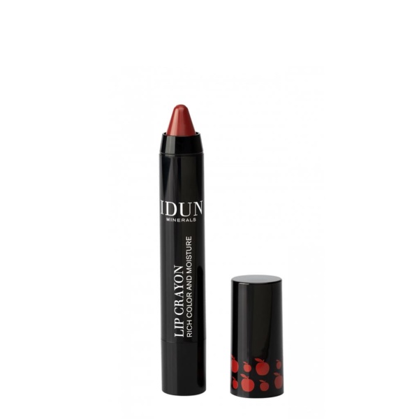 IDUN Minerals Lip Crayon Birgit Hallonröd 2,5 g