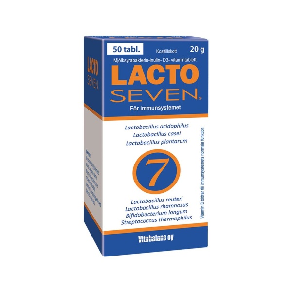 Lacto Seven 50 tabletter