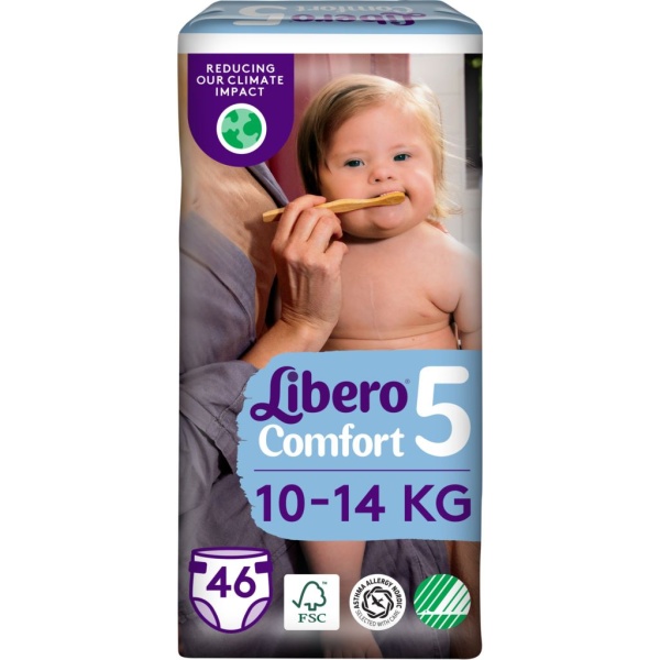 Libero Comfort 5 Blöjor (10-14 kg) 46 st