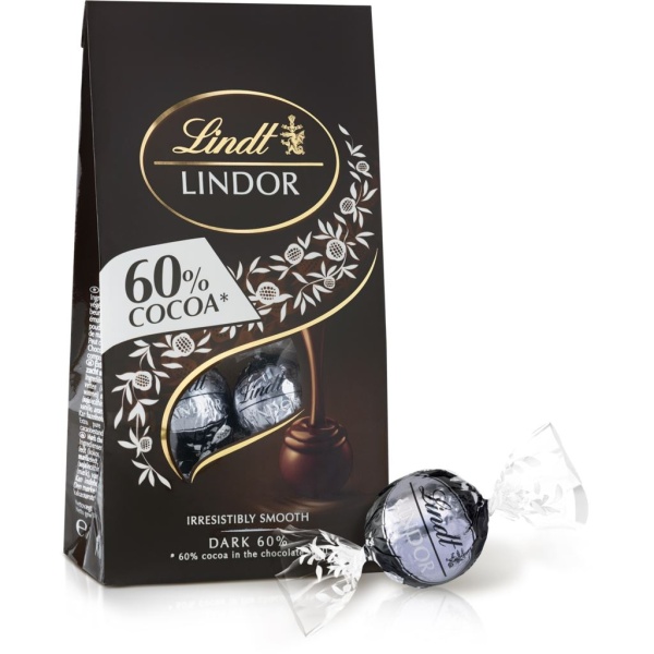 Lindt Lindor Dark 60% Cacao 137 g