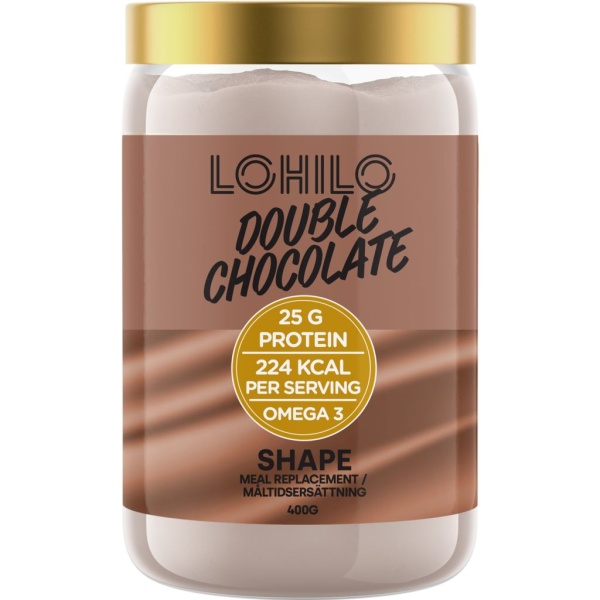 Lohilo Shape Double Chocolate 400 g