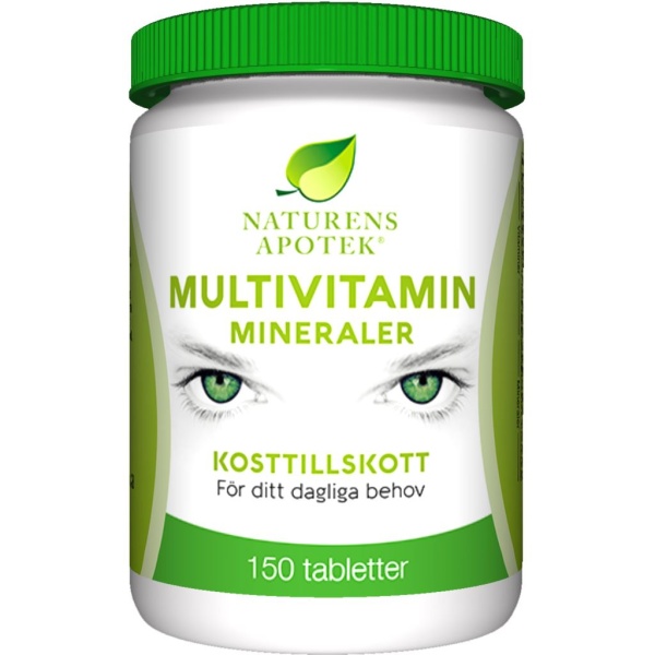 Naturens Apotek Multivitamin & Mineral 150 tabletter