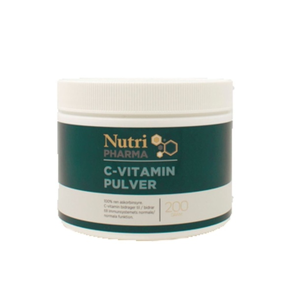 Nutri Pharma C-Vitamin pulver 200g