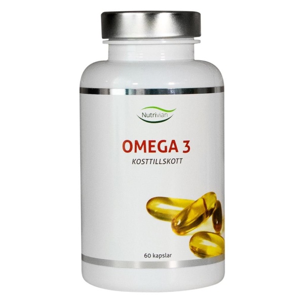 Nutrivian Omega3 60 kapslar