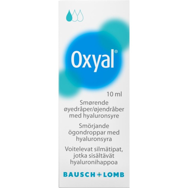 Oxyal Ögondroppar 10 ml