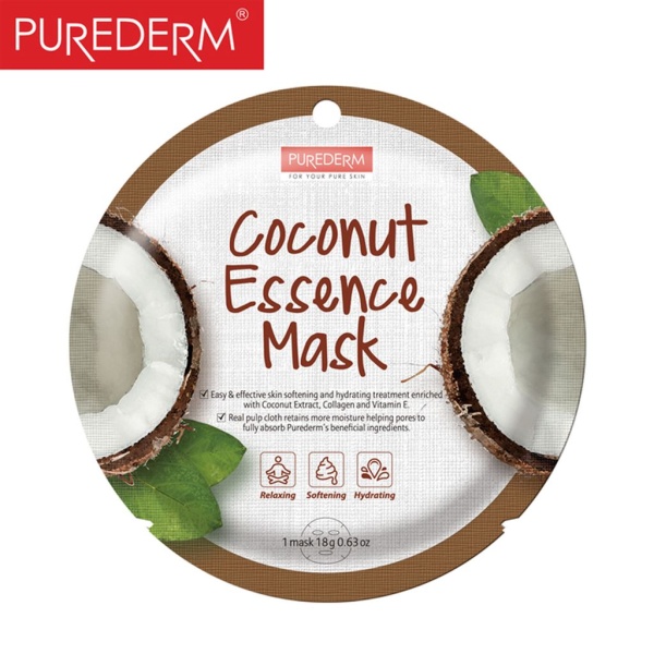 Purederm Coconut Essence Mask 1 st