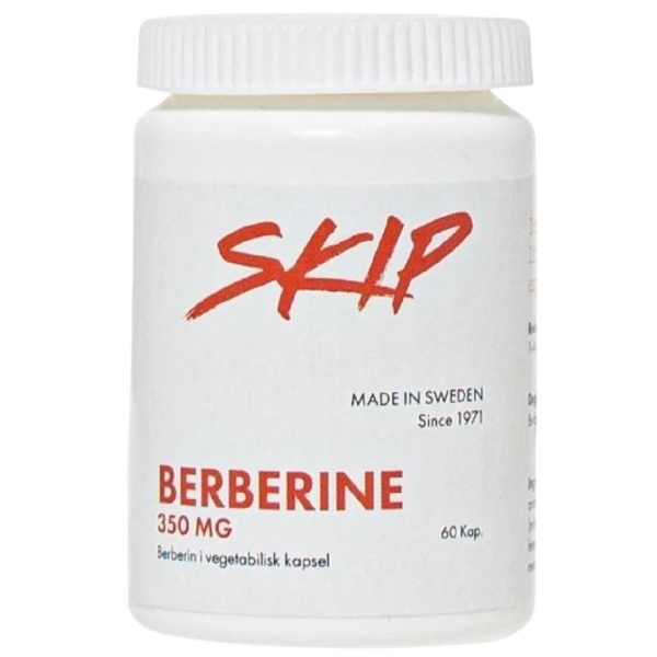 Skip Berberine 350 mg 60 kapslar