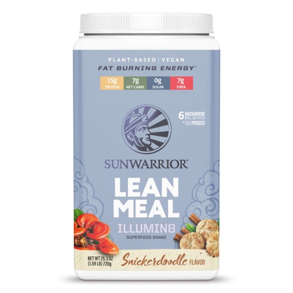 Sunwarrior Lean Meal Illumin8 Snickerdoodle 720 g