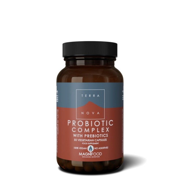 Terranova Probiotic Complex with Prebiotics 50 kapslar