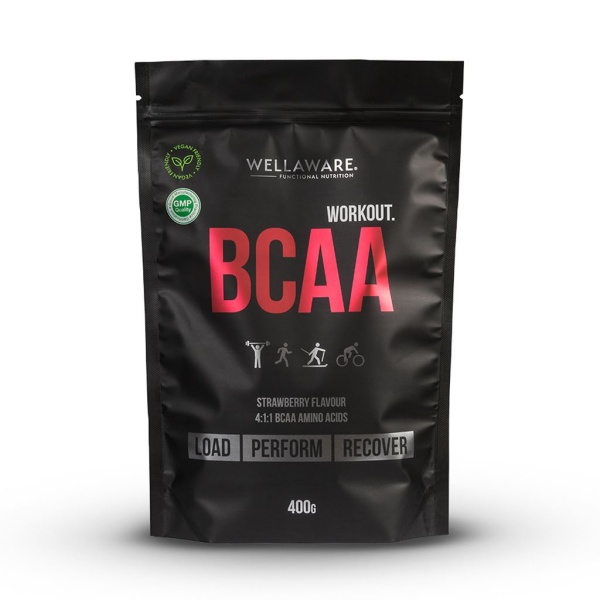 WellAware Workout BCAA Strawberry 400 g