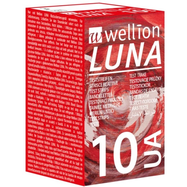 Wellion LUNA Teststickor B-urat 10 st