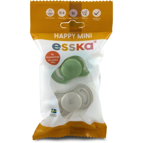 esska Happy Mini Nappar 0-6M 2 st